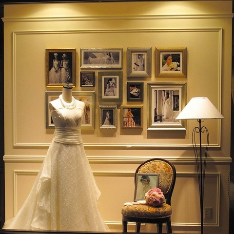 Mannequin Body Form Beautiful Wedding Dress using a Mannequin Body Form