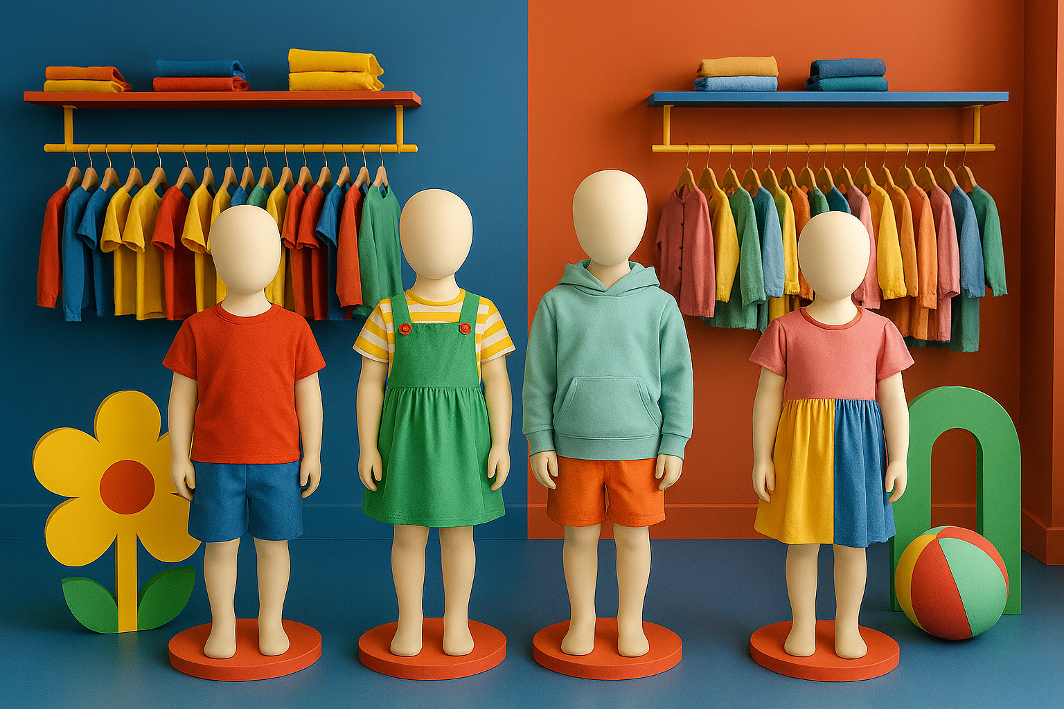 Mannequin Mode Children Mannequins