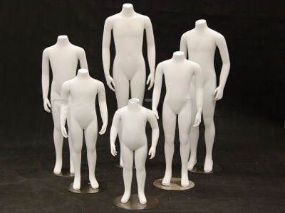 Headless Children Mannequins