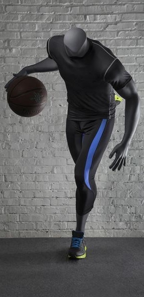 Headless Athletic Male Basketball Player