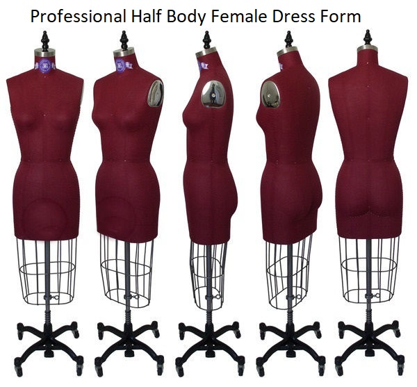 Professional Half Body Female Dress Forms
