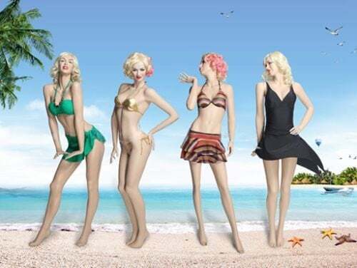 Swimwear Mannequin - Monroe Swimwear Mannequin - Monroe