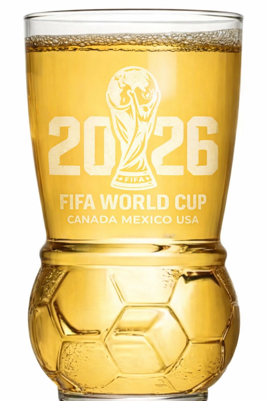FIFA World Cup Soccer Glass 16 oz Soccer Glass